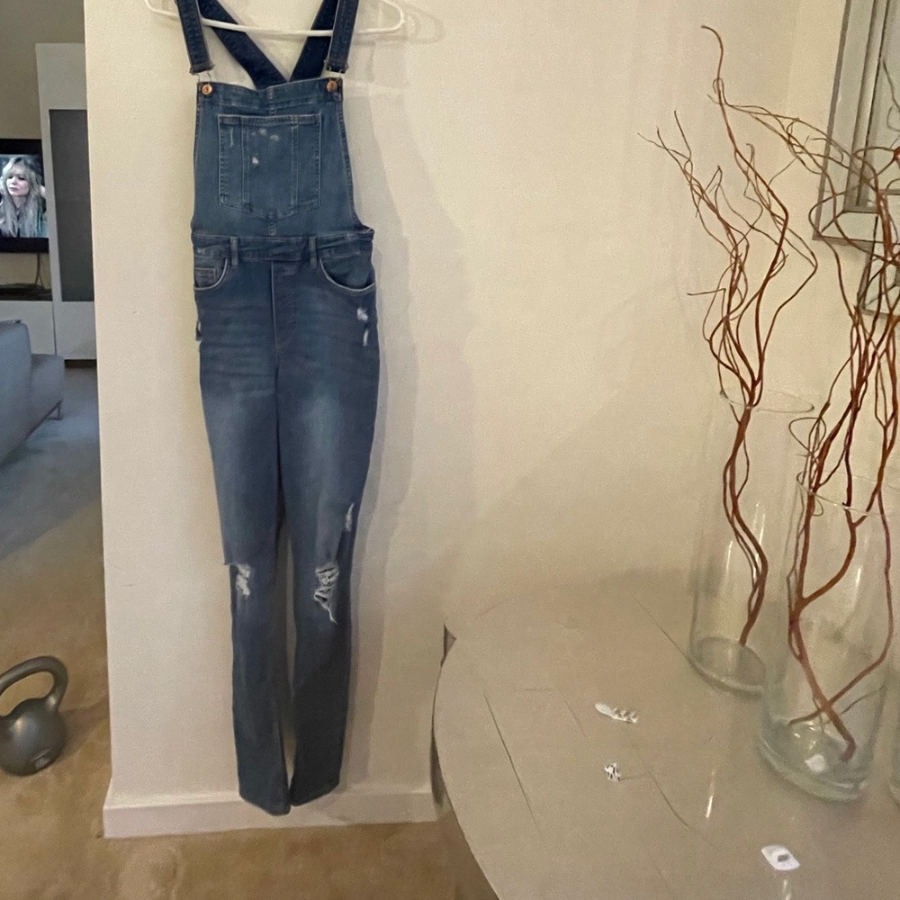 Denim Overalls